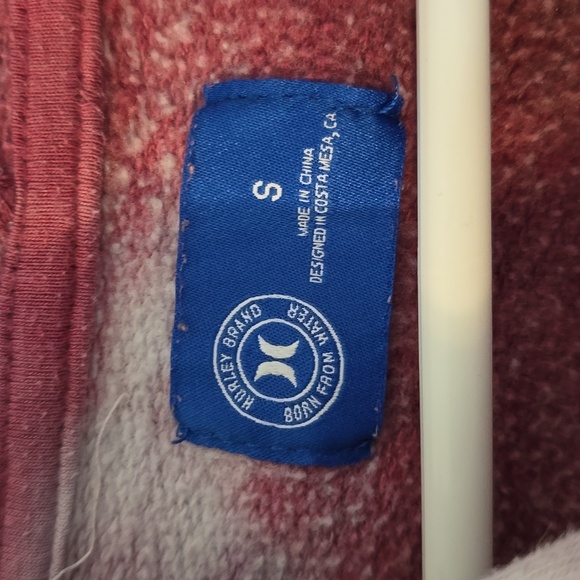 Women's Hurley Size Small Red and Blue Tye Dye Sweats Outfit - Picture 2 of 7